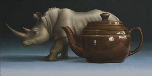 Rhinoceros and the Teapot